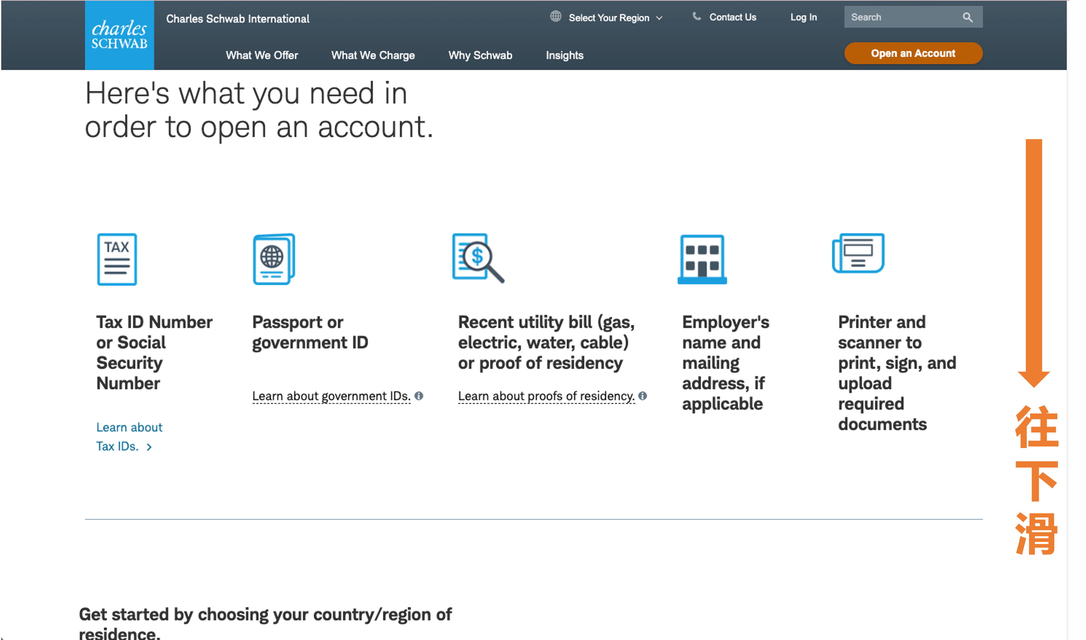 選擇Taiwan作為所在地區