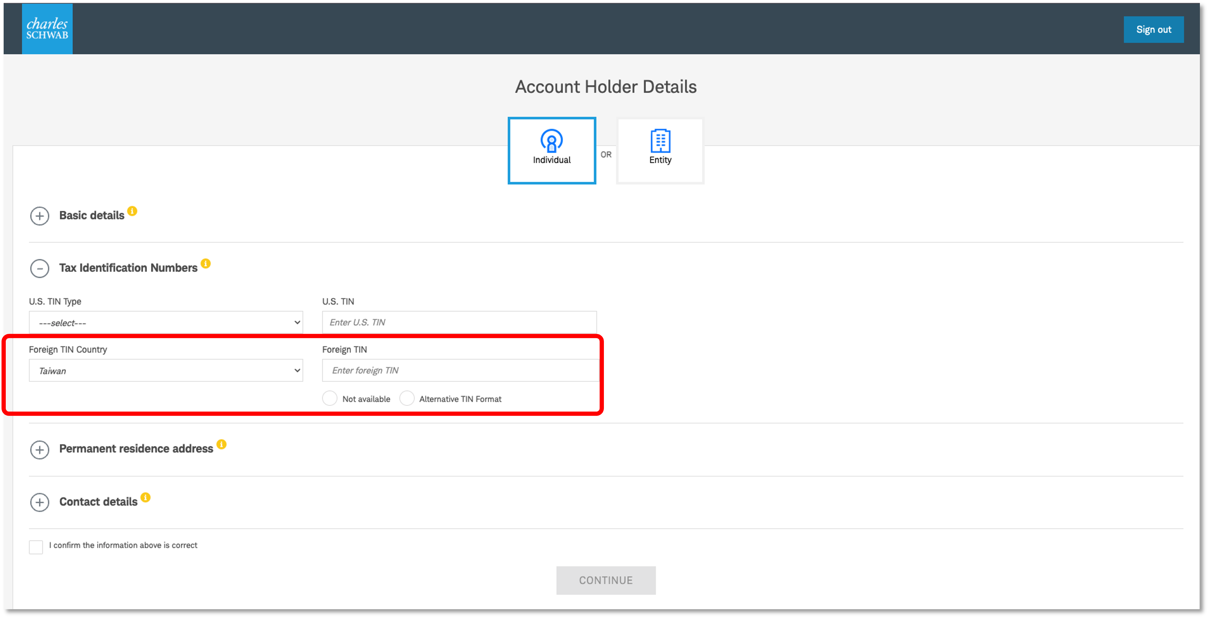 跳過國外TIN欄位